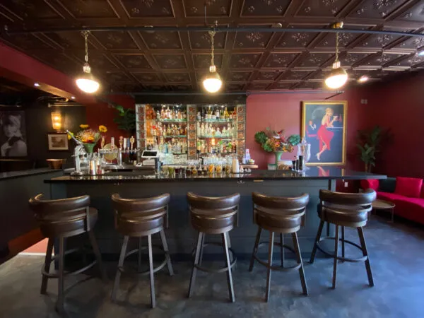 Lounge seating at Mac’s